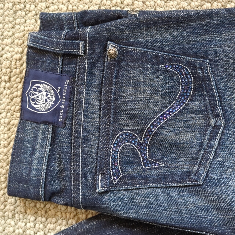 Rock & Republic Dark Wash Bootcut Jeans